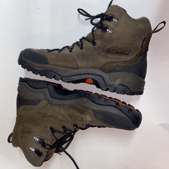 Columbia Men\'s Green and Black Outdoor Boots Gray Green Black Size 14.0 USA main image 11